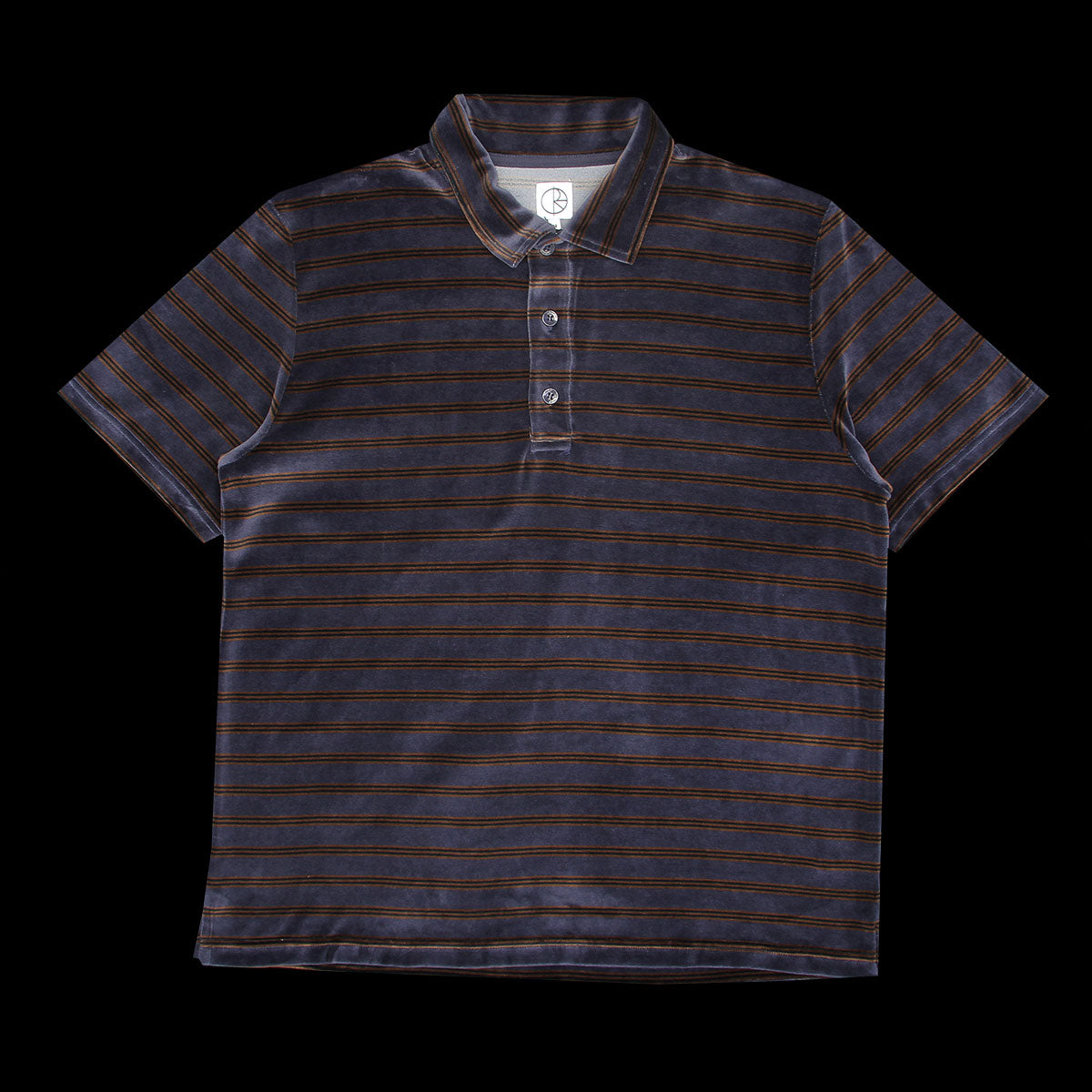 Velour Polo Shirt