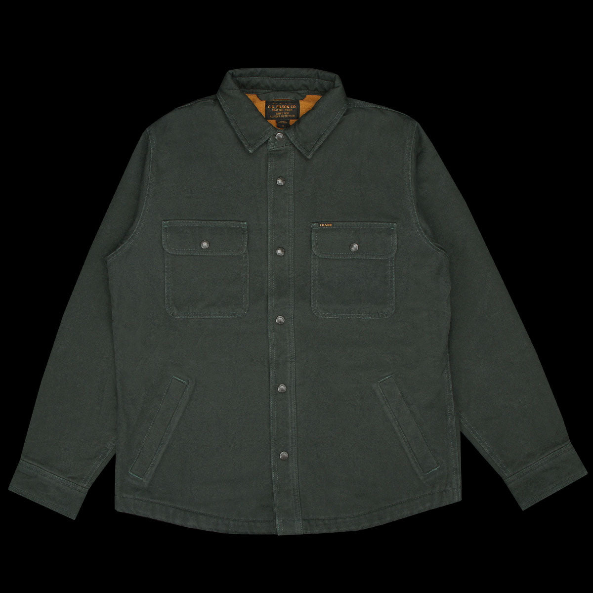 極美品 FILSON FLEECE LINED JAC-SHIRT S 濃紺 Fleece Lined Jac-Shirt – Premier