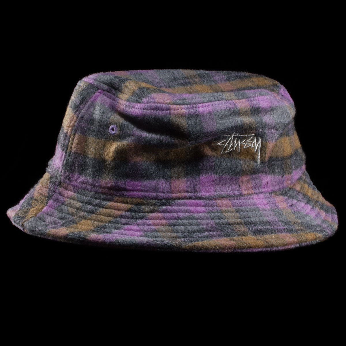 Brushed Plaid Bucket Hat – Premier