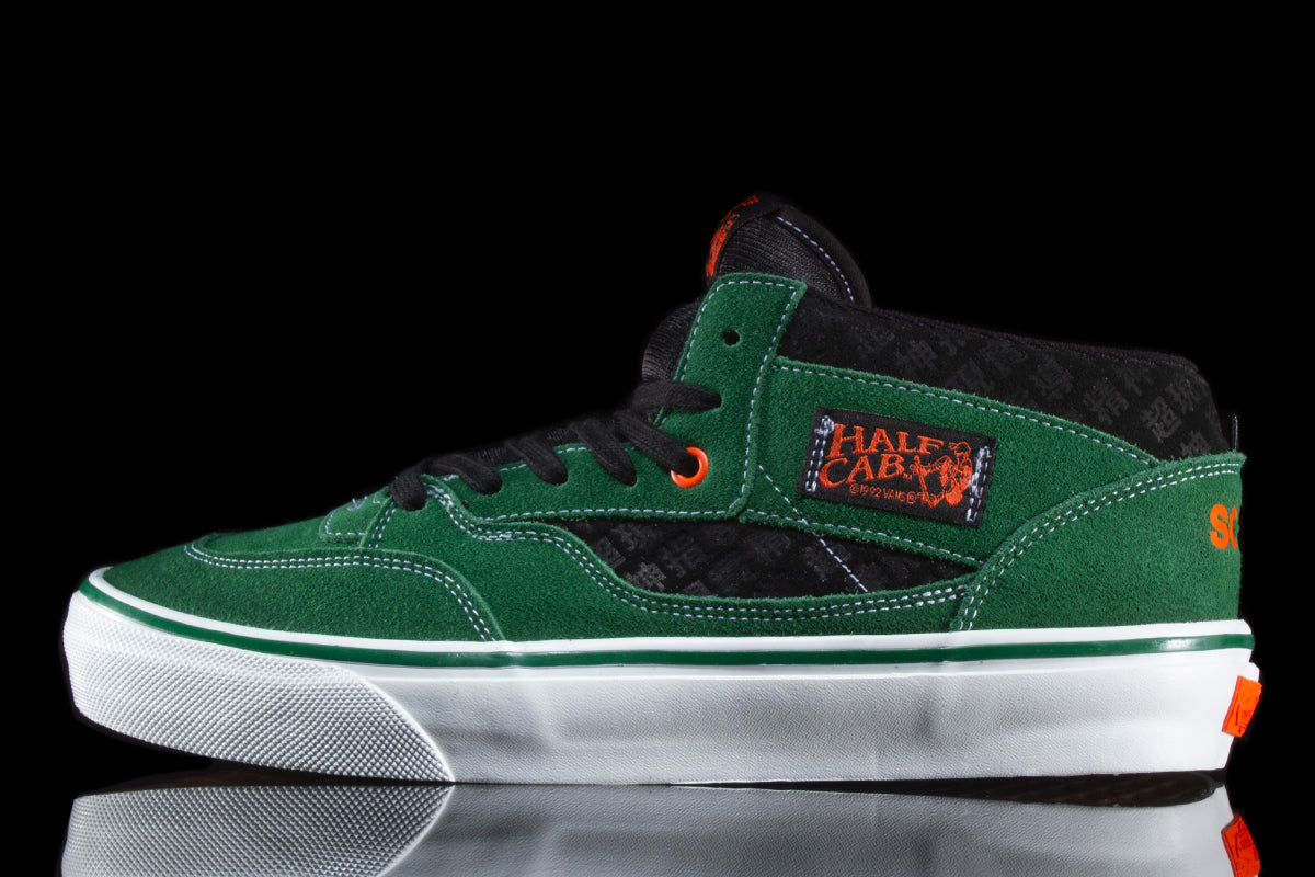 Tênis Vans Half Cab Verde / Branco VN0A4BXGE02