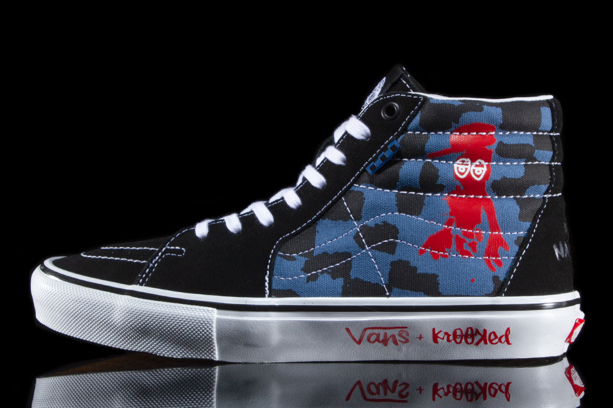 Skate Sk8-Hi (Krooked by Natas For Ray) – Premier