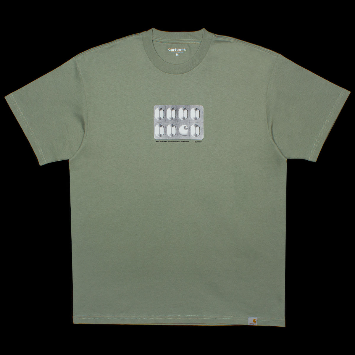 Carhartt WIP Pills Men's T-Shirt Green I031424-1CTXX