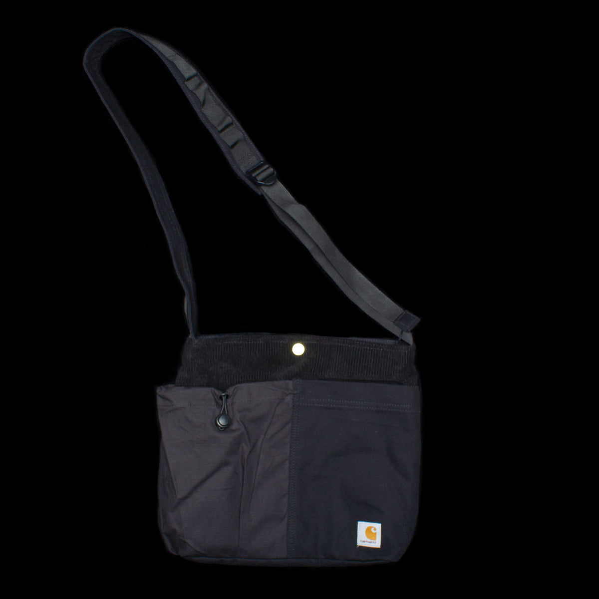 Carhartt WIP Medley Tote Bag WIP Black in Organic Cotton Dearborn Canvas,  360 g/sqm - US