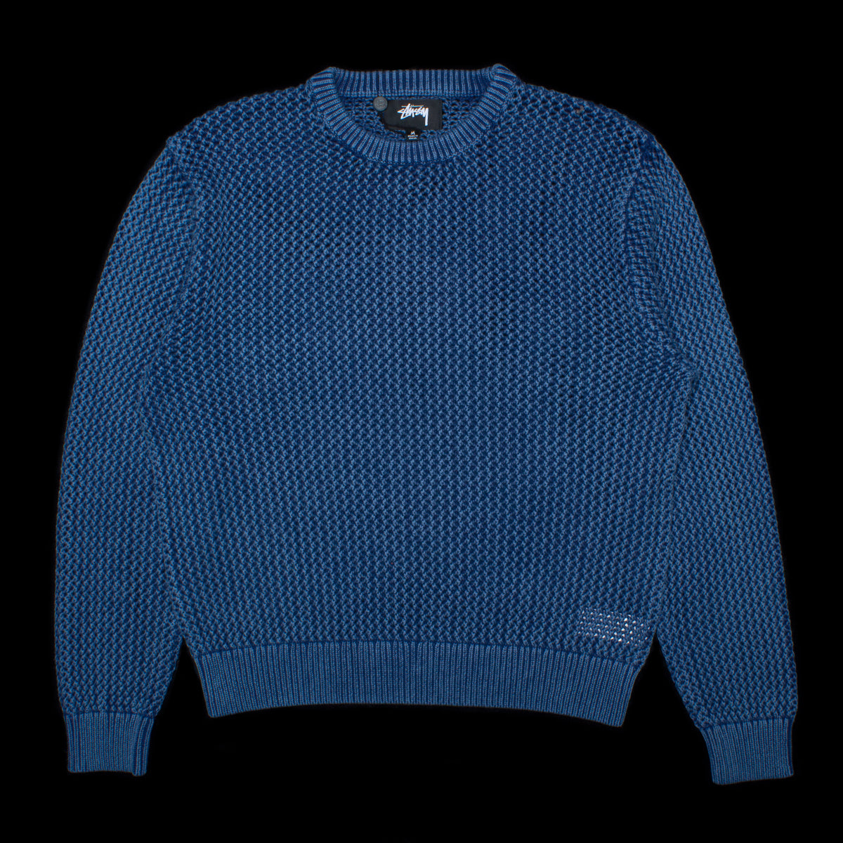 Stussy Pig. Dyed Loose Gauge Sweater Blue for Men