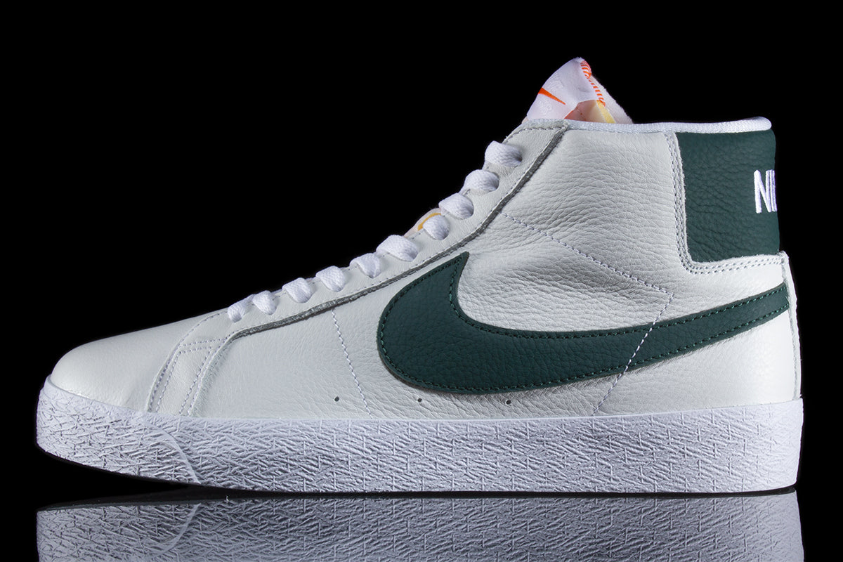 Nike sb zoom blazer mid white bicoastal Clearance