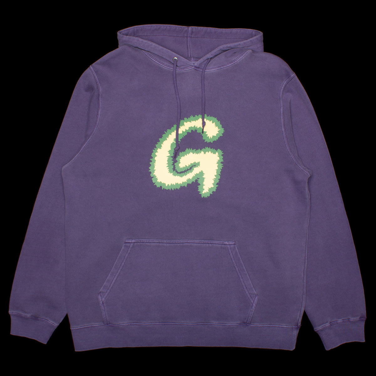 Fuzzy G-Logo Hooded Sweatshirt