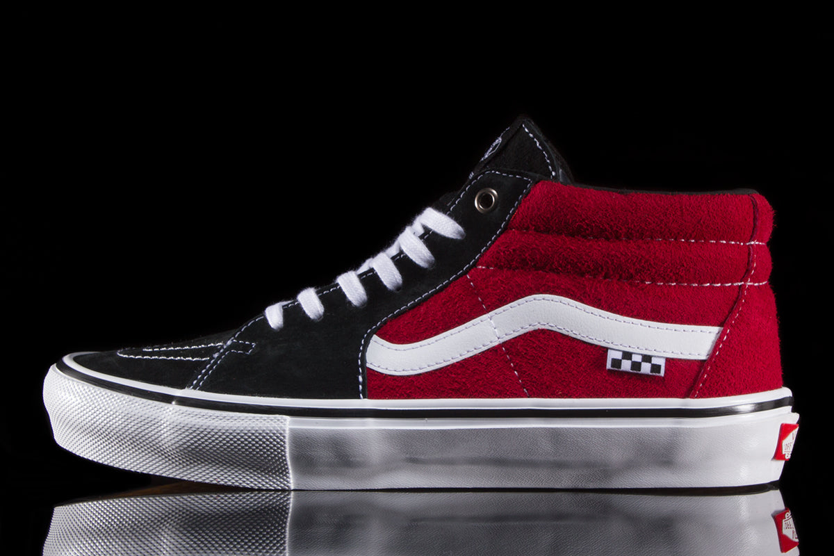 Red vans mid Clearance