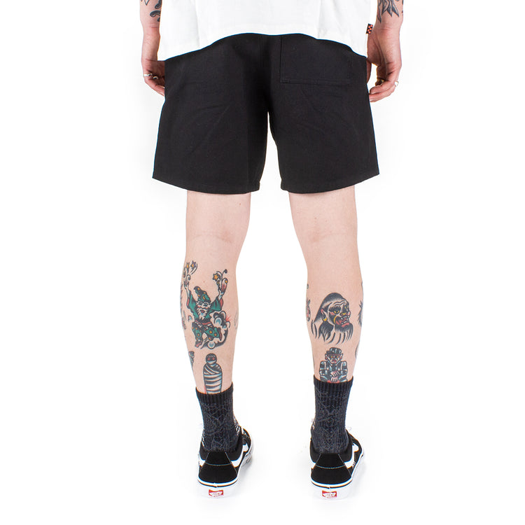 Noah Twill Shorts Color : Black
