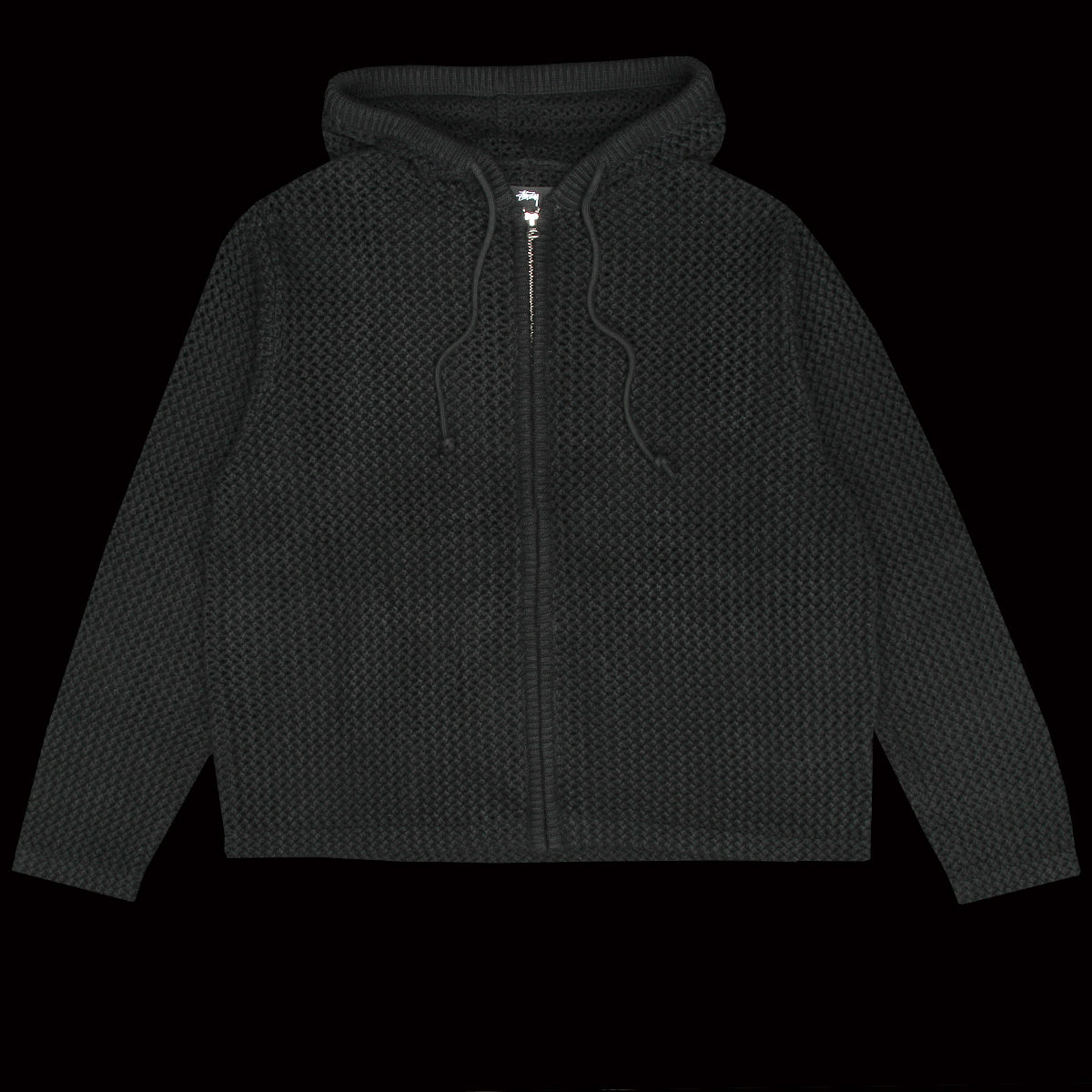 Mesh Zip Hood