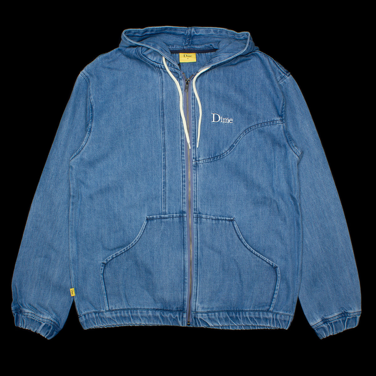 Hooded Denim Bomber – Premier