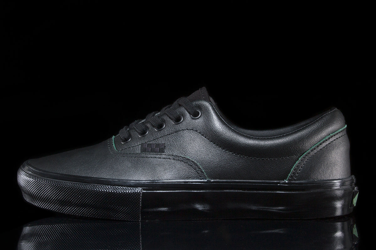 Vans Era Tiffany Crocodile Leather Men\'s Athletic Skate Shoes Size 8 Black VANS Era Mens 11.5 Tiffany Crocodile Skin Faux Leather Blue  main image 4