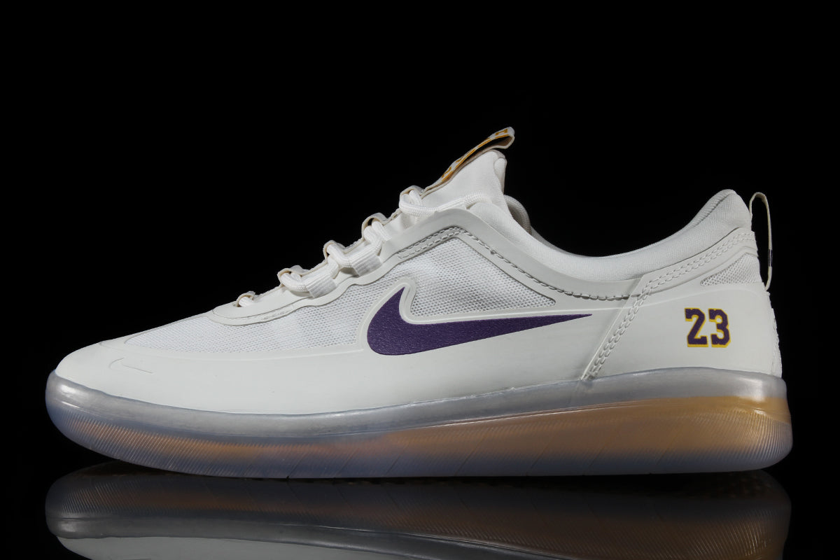 Nike SB Nyjah Free 2 x NBA Lakers for Sale