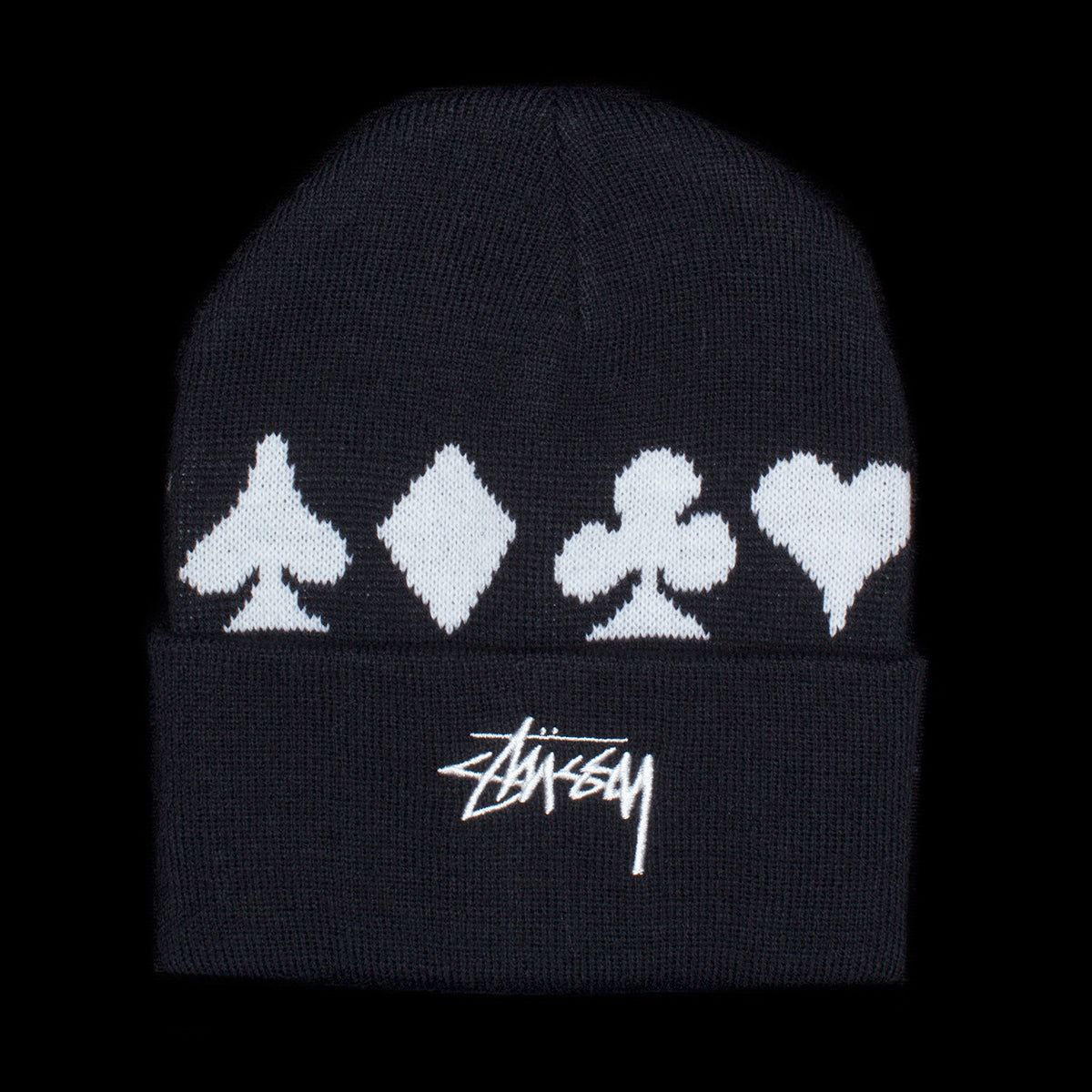 Full Suit Jacquard Cuff Beanie