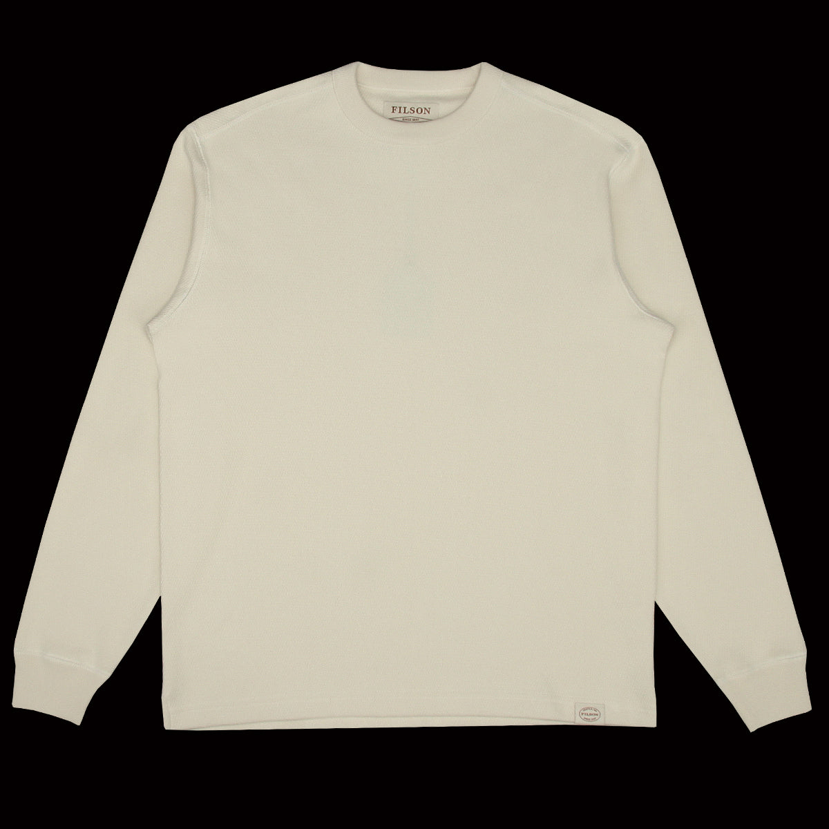 Waffle Knit Thermal Crewneck – Premier