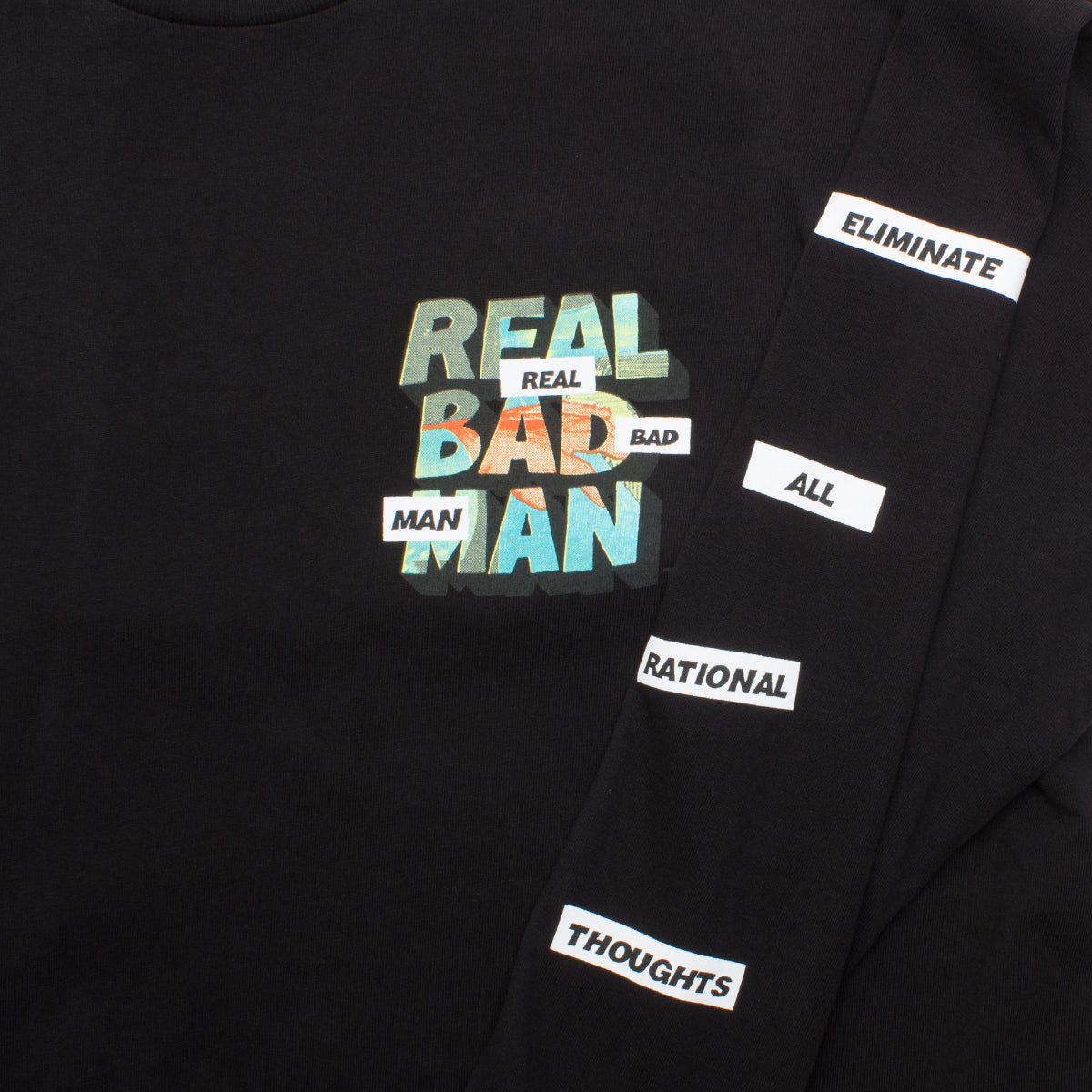 Real Bad Man Piano Man L/S T-Shirt