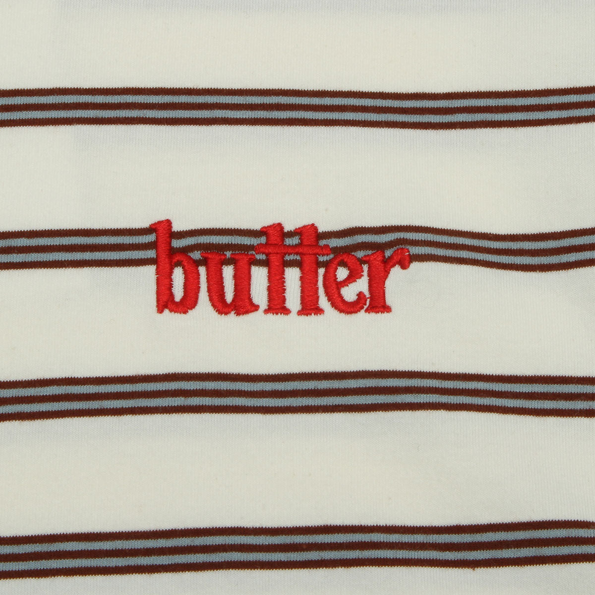Butter Goods Hyde Stripe T-Shirt White
