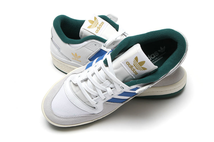Adidas Forum 84 Low ADV Cloud White Bluebird Green