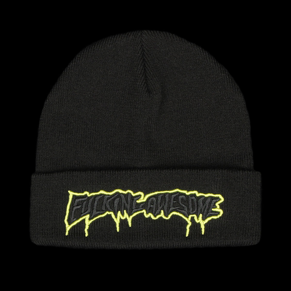 Running Logo Cuff Beanie