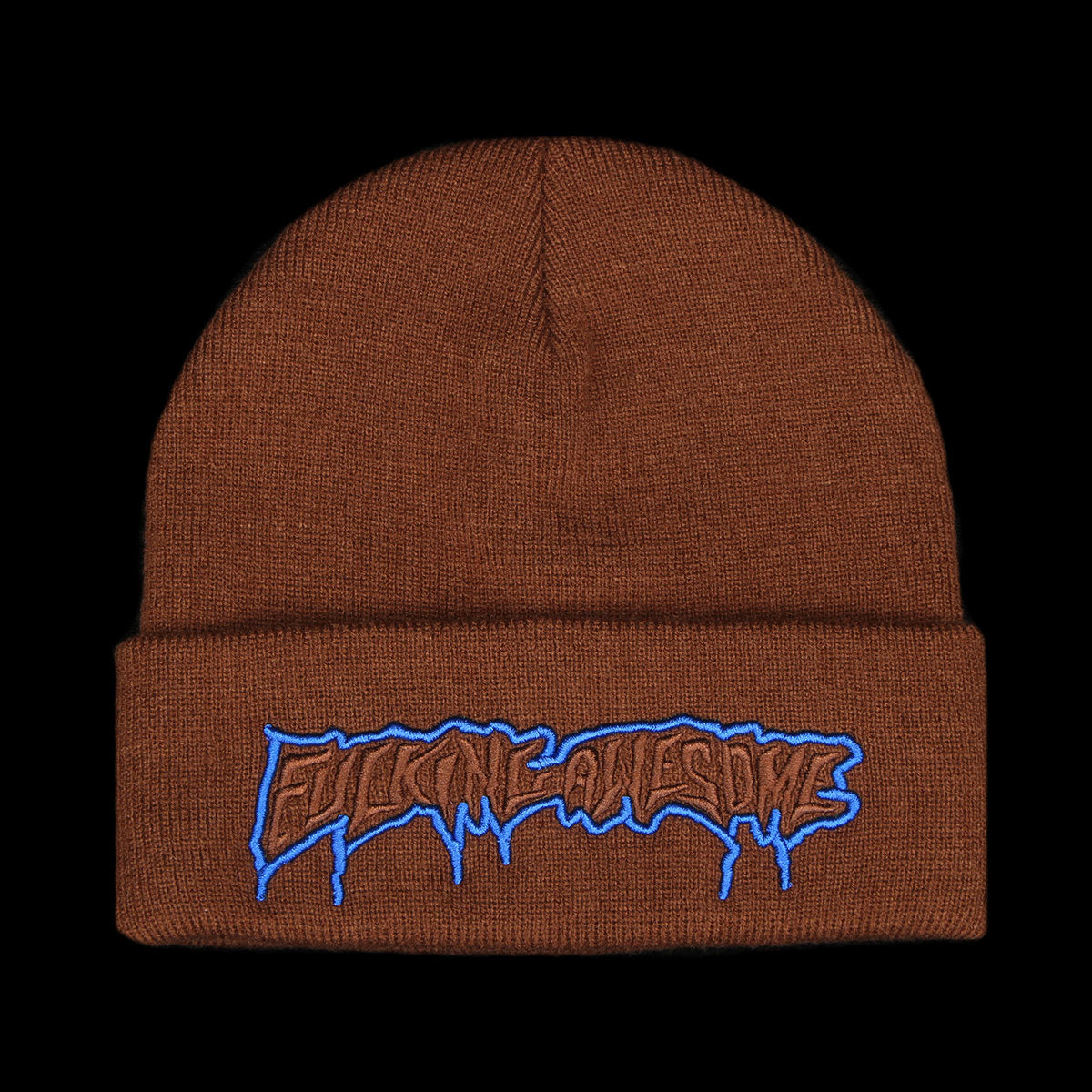 Running Logo Cuff Beanie