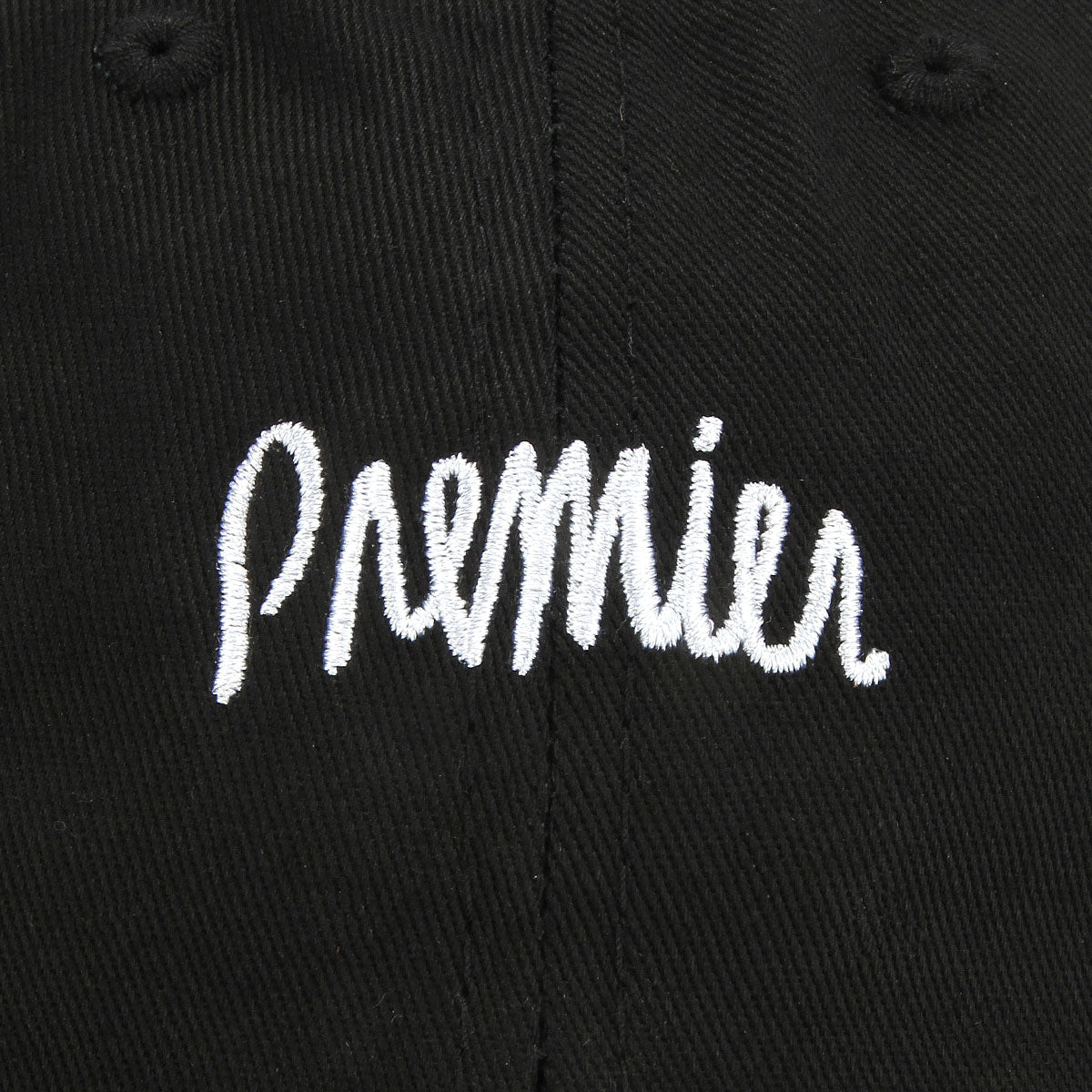 Premier Script Hat Black
