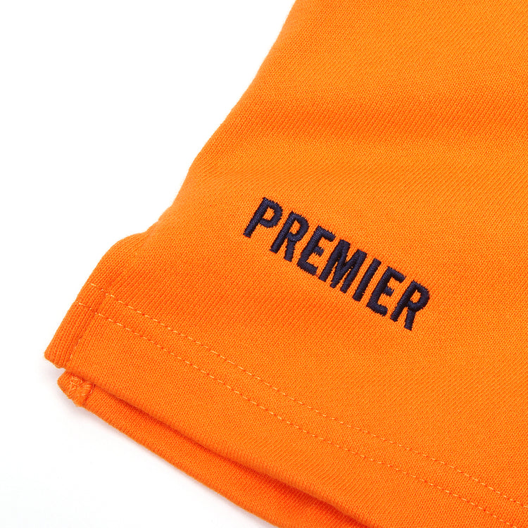 Premier x Grand Fleece Short Navy / Orange