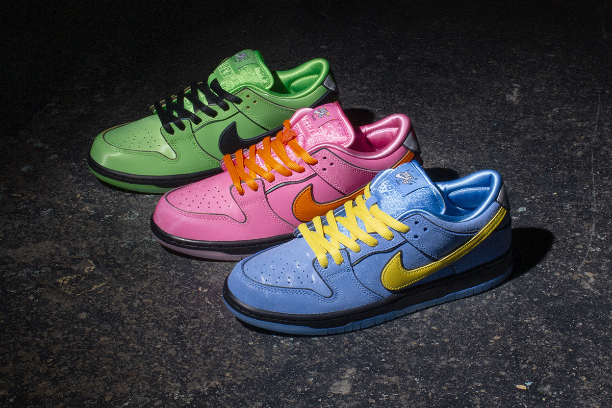 NIKE SB X POWERPUFF GIRLS DUNK LOW Premier nike-sb-x-powerpuff-girls-dunk-low-premier