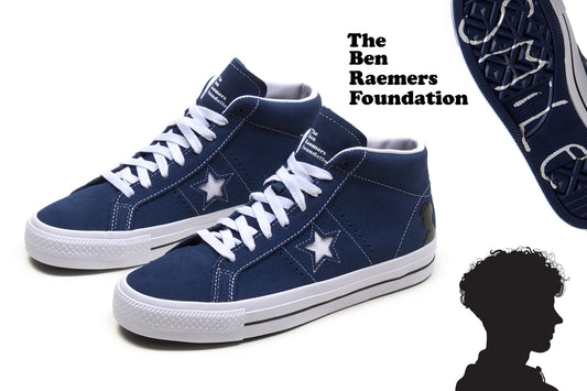 CONVERSE ONE STAR MID - BEN RAEMERS FOUNDATION