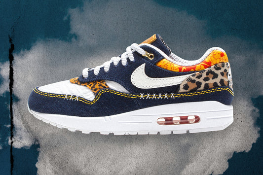 NIKE AIR MAX 1 PREMIUM "DENIM LEOPARD"