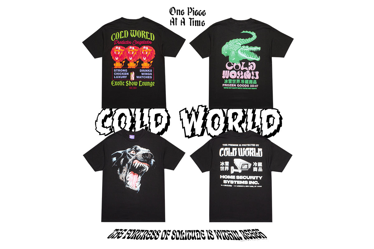 COLD WORLD FROZEN GOODS – Premier
