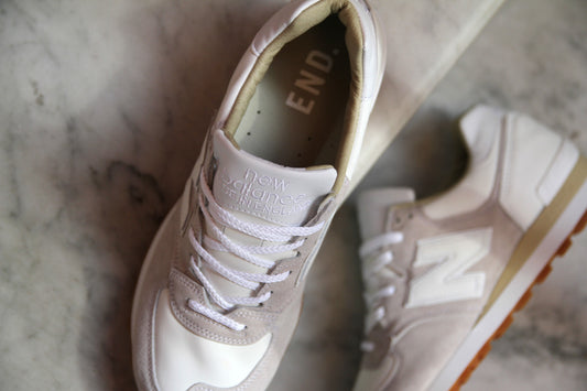 END. X NEW BALANCE 575 'MARBLE WHITE'