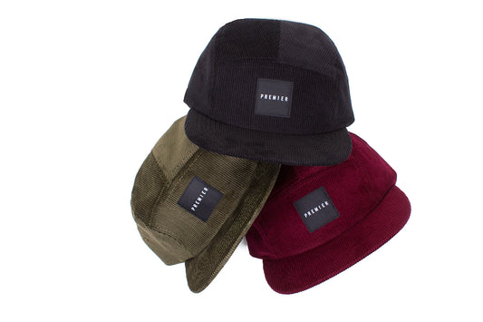 PREMIER CORDUROY 5-PANEL HATS
