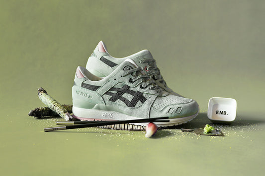 END / ASICS GEL LYTE III "WASABI"