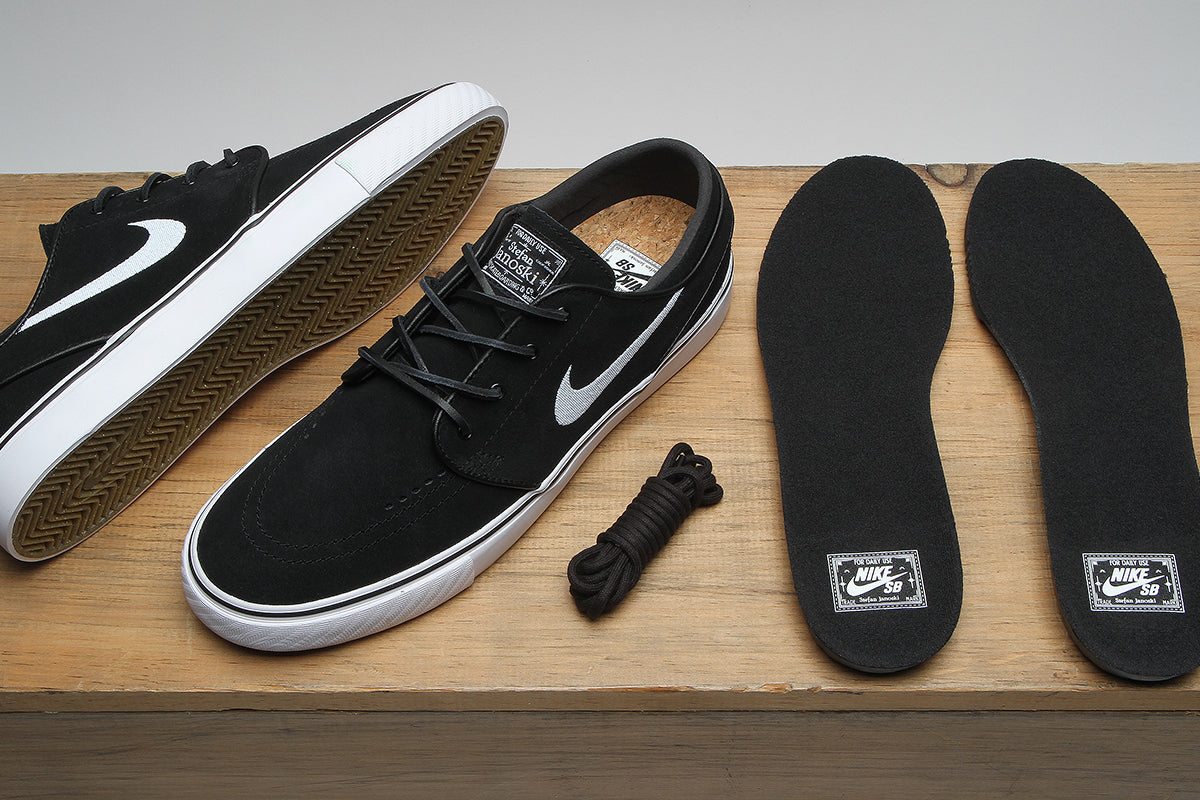 【超希少！状態良好】NIKE SB Stefan Janoski スエード黒×白 nikesbzoomstefanjanoskiblackwh