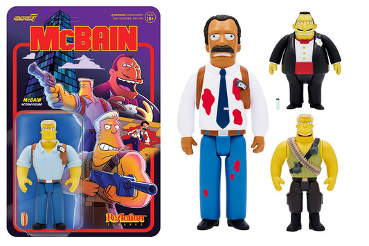 SUPER 7 - SIMPSONS "MCBAIN"