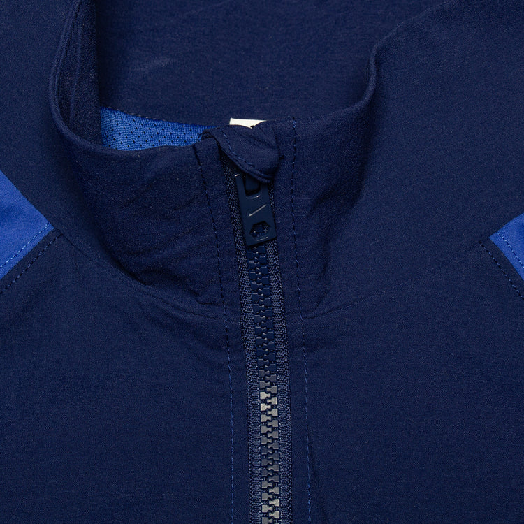 Nike SB | Full Zip Woven Jacket
Style # HJ2910-492
Color : Blue Void / Game Royal / White