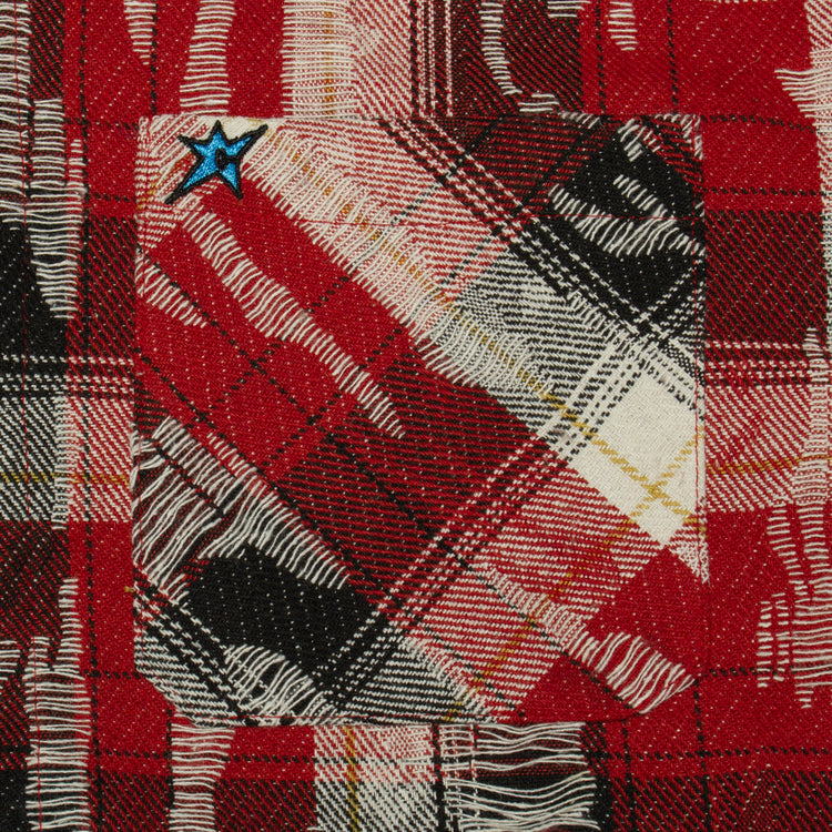 Tattered Flannel Shirt