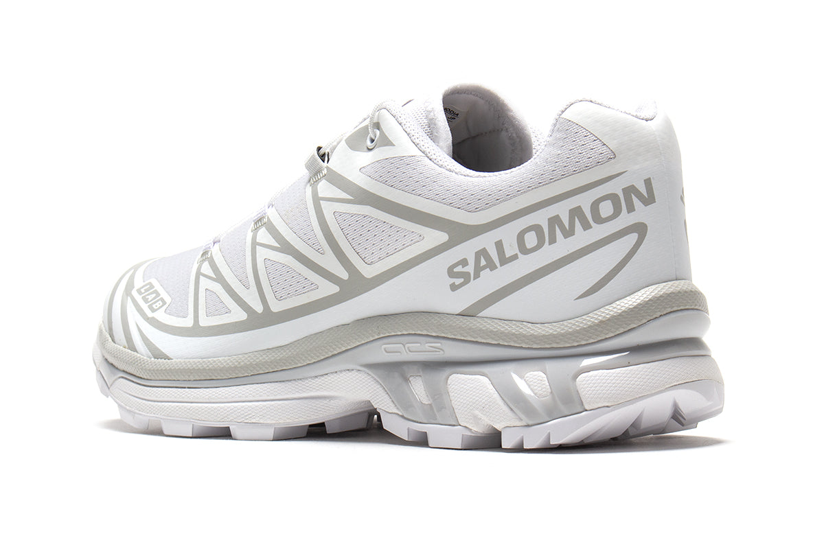 Salomon | XT-6
Style # L41252900
Color : White / Lunar Rock