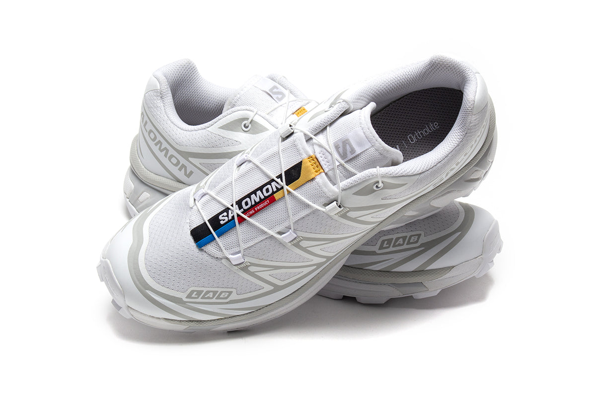 Salomon | XT-6
Style # L41252900
Color : White / Lunar Rock