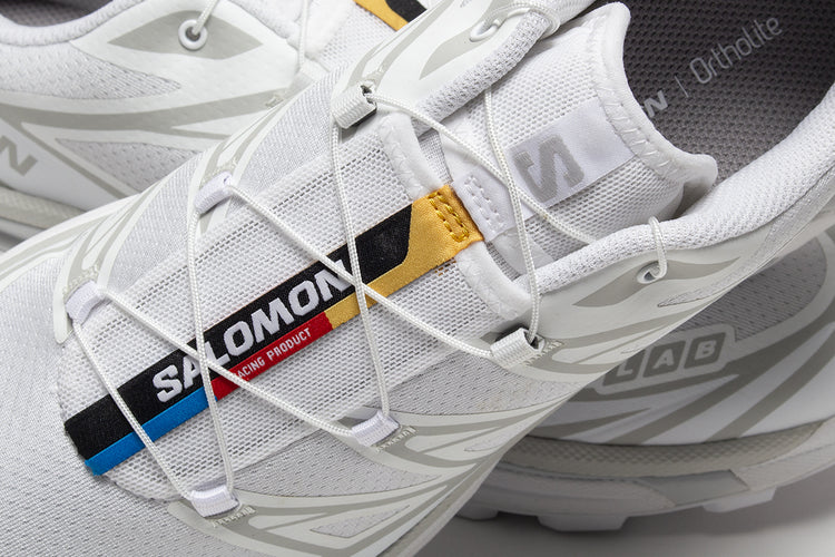 Salomon | XT-6
Style # L41252900
Color : White / Lunar Rock