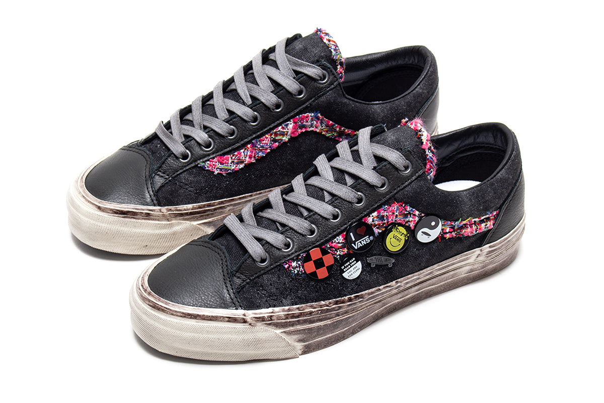 Vans OTW - LX Old Skool 36 Souvenir
Style # VN000E8VEMV1
Color : Faded Black