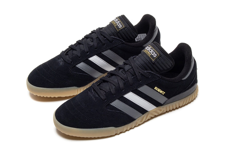 Adidas - Busenitz Indoor Super
Style # HQ4700
Color : Core Black / Grey Four / Grey Two