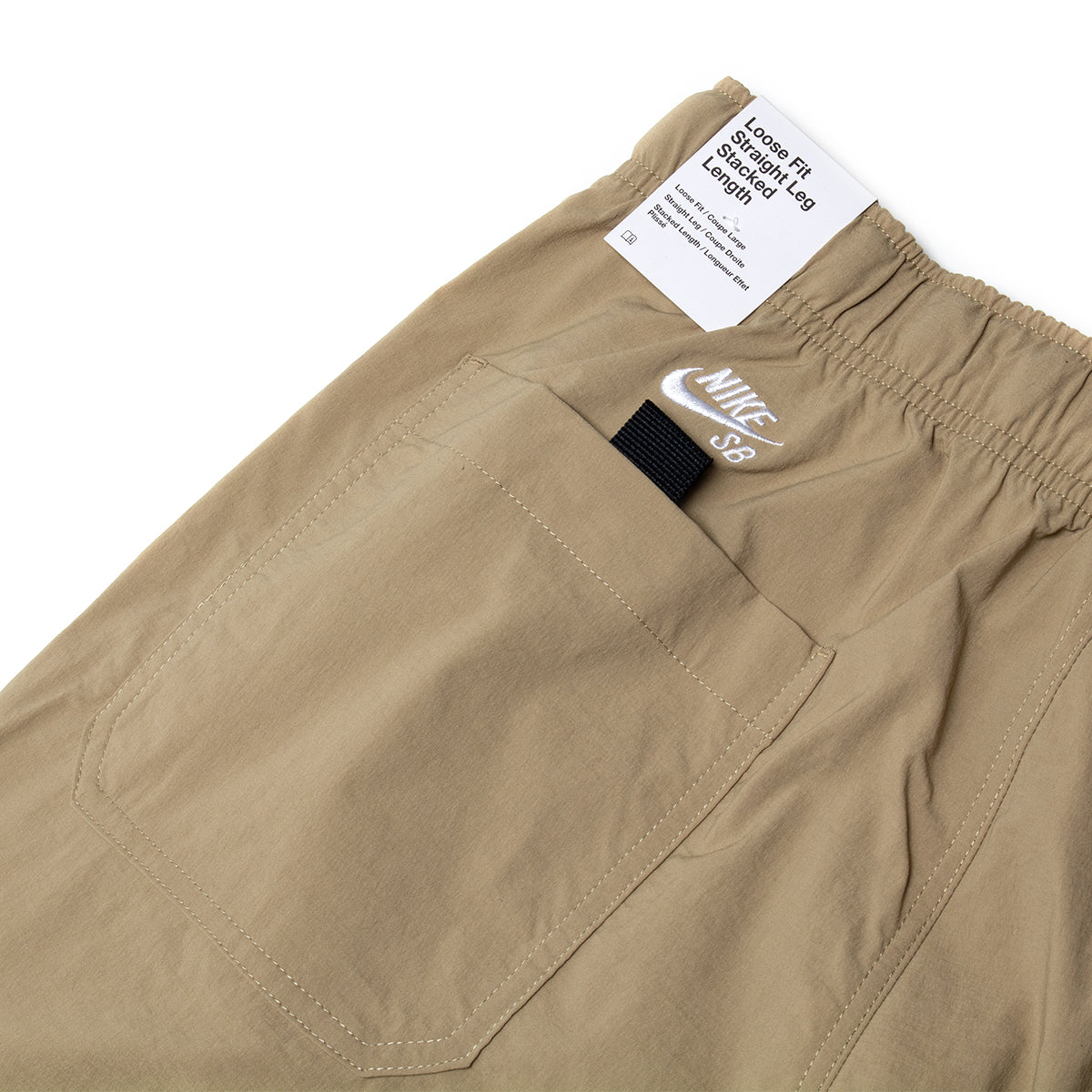 Nike SB | Kearny Cargo Pant
Style # FV7347-297
Color : Parachute Beige / White