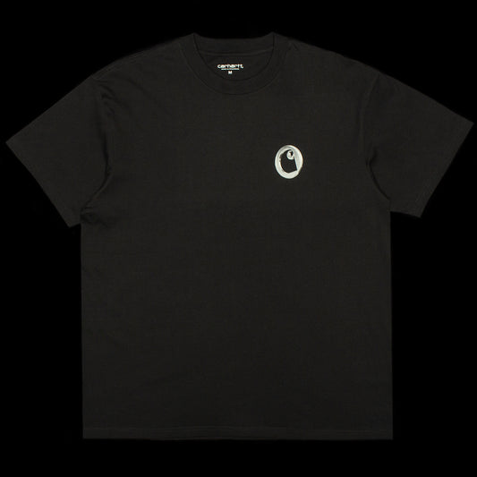 Carhartt WIP | Linked Charms T-Shirt
Style # I034410-0M4
Color : Black / Silver