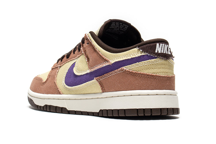 Nike | Dunk Low Pro Retro
Style # HF3141-200
Color : Dusted Clay / Dusty Amethyst / Team Gold