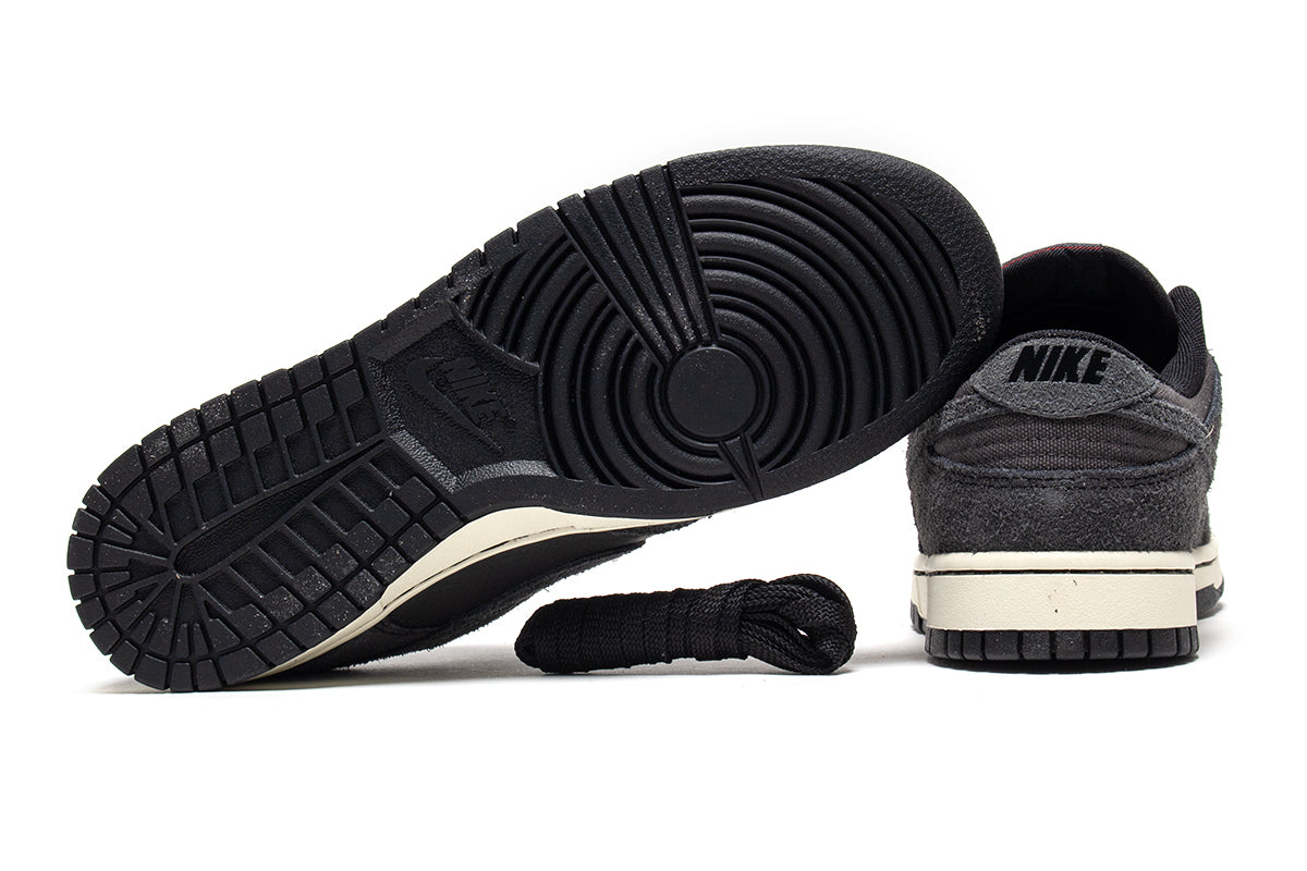 Nike | Dunk Low Pro Retro
Style # HF3145-001
Color : Black / Off Noir / Medium Ash / Coconut Milk