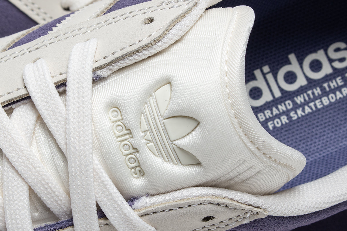 Adidas Skateboarding - Gazelle ADV
Style # HQ7546
Color : Super Purple / Chalk White / Gold Metallic