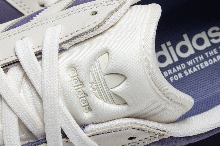 Adidas Skateboarding - Gazelle ADV
Style # HQ7546
Color : Super Purple / Chalk White / Gold Metallic
