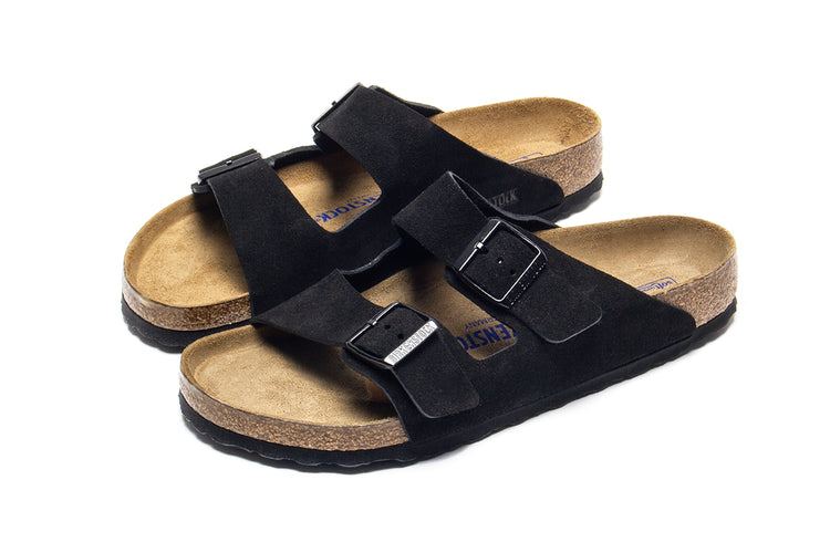 Birkenstock | Arizona Soft Footbed Style # 95132 Color : Black