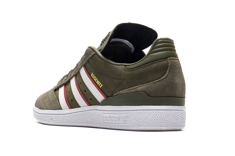 Adidas | Busenitz x Dan Mancina Style # ID3370 Color : Olive Strata / Red / White