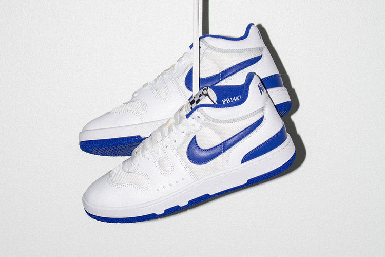 Nike | Attack Style # FB1447-100 Color : White / Game Royal / Pure Platinum
